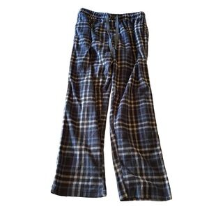 Lucky Brand Sleepwear Drawstring Waist Pants Men’s Soft Fleece Blue XL